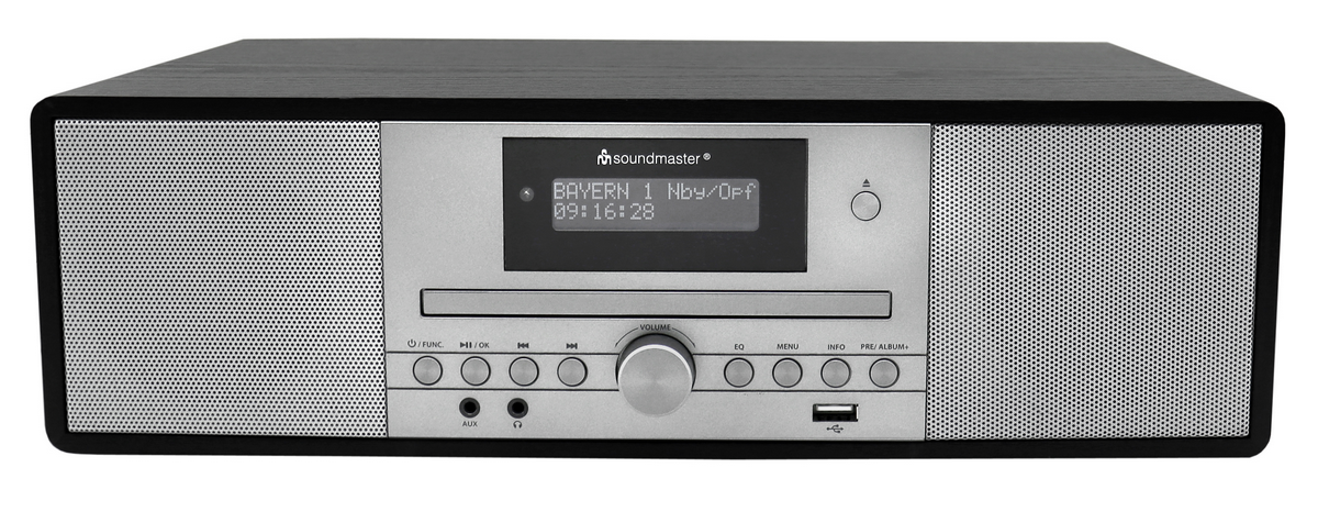 Soundmaster muziekcenter met DAB+, CD en bluetooth 