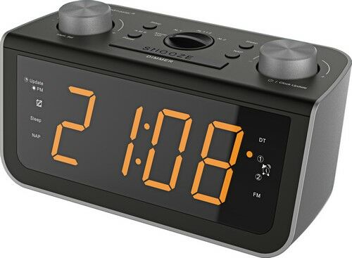 Soundmaster FM wekkerradio met Jumbo-Display