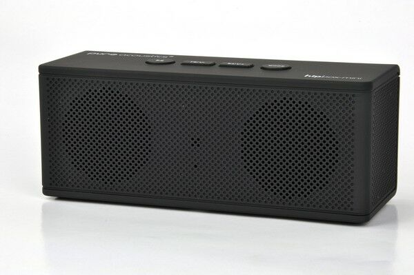 Pure Acoustics bluetooth speaker met radio zwart
