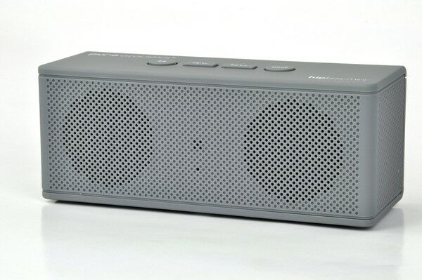 Pure Acoustics bluetooth speaker met radio grijs