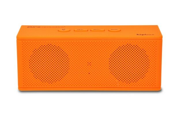 Pure Acoustics bluetooth speaker met radio oranje