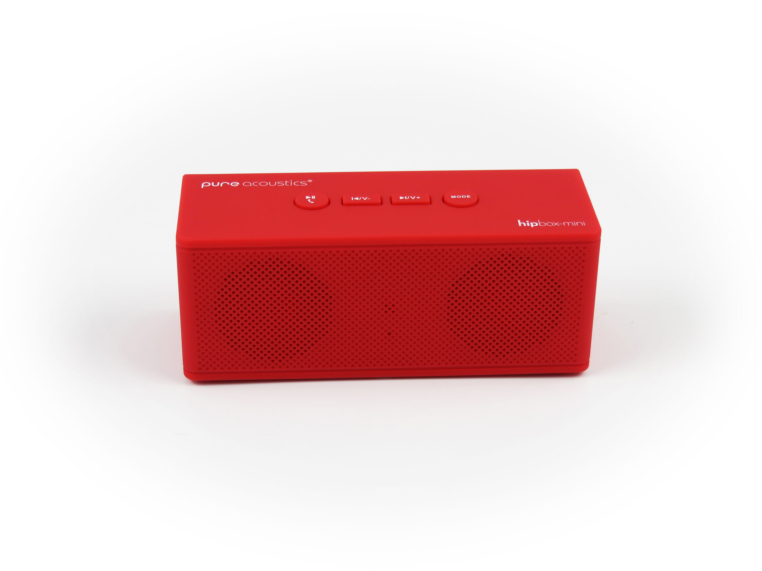 Pure Acoustics bluetooth speaker met radio rood
