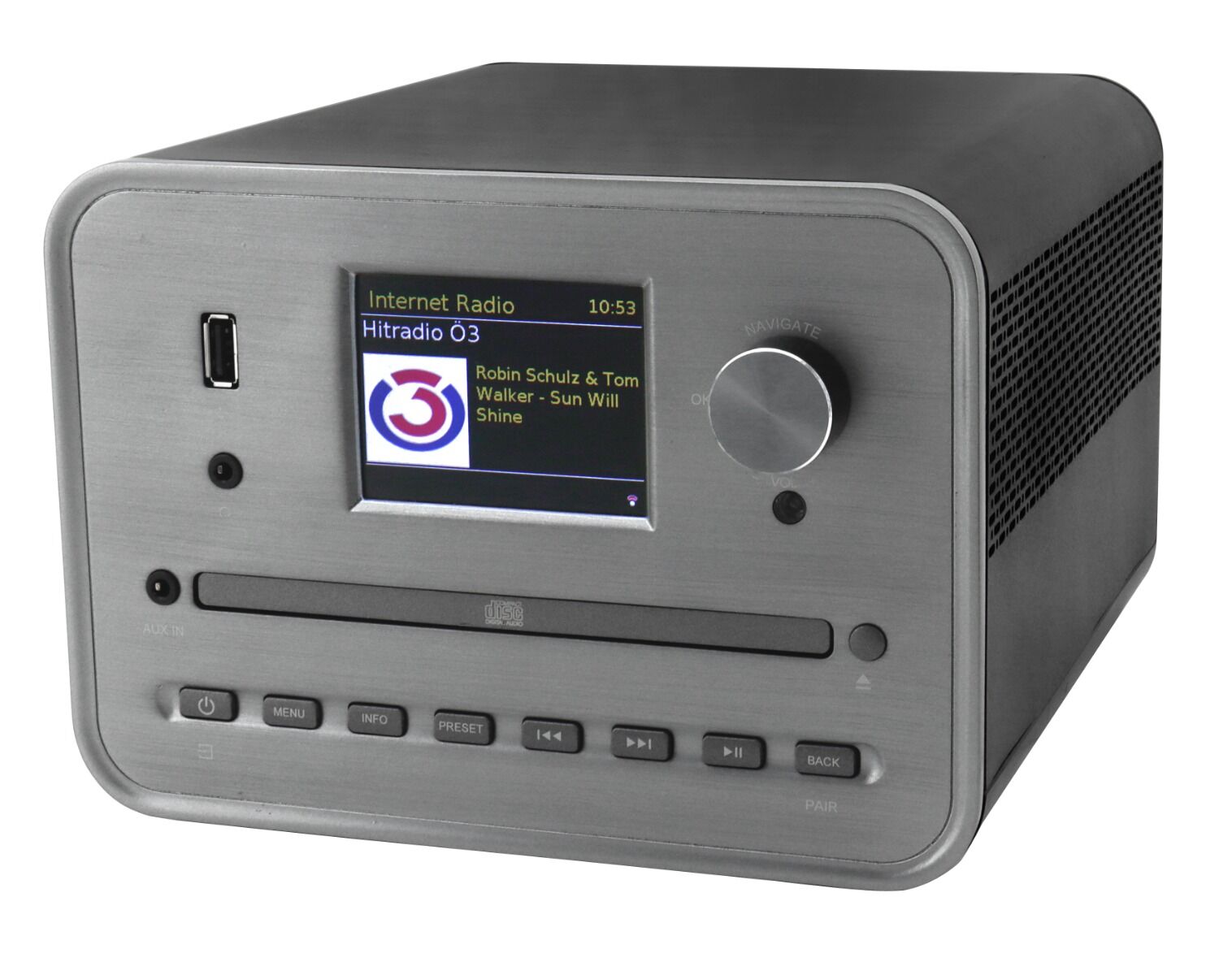 Soundmaster stereo muziek center, internet, DAB+ APP control