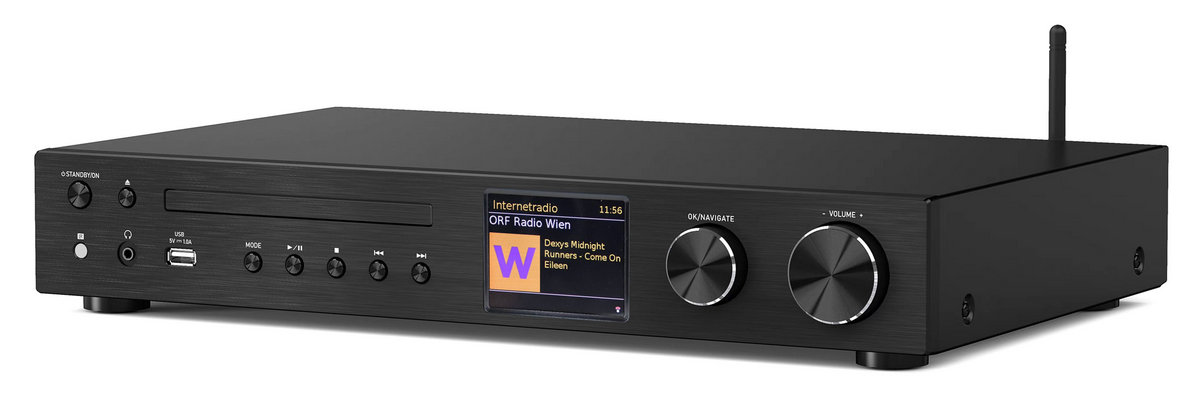 Soundmaster HiFi muziekcenter, internet, DAB+, CD, USB, Bluetooth