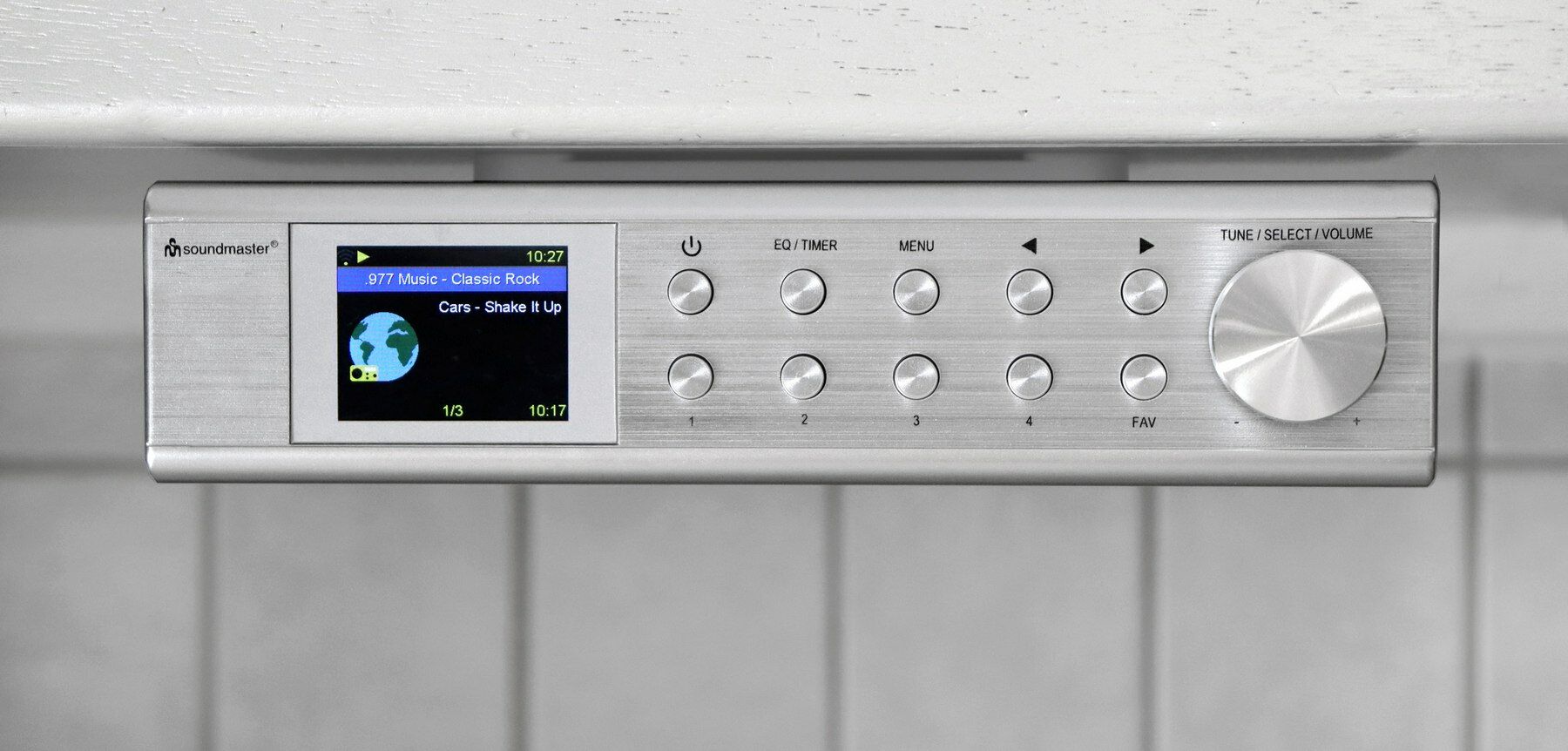 Soundmaster keukenonderbouw internet/DAB+ radio met bluetooth