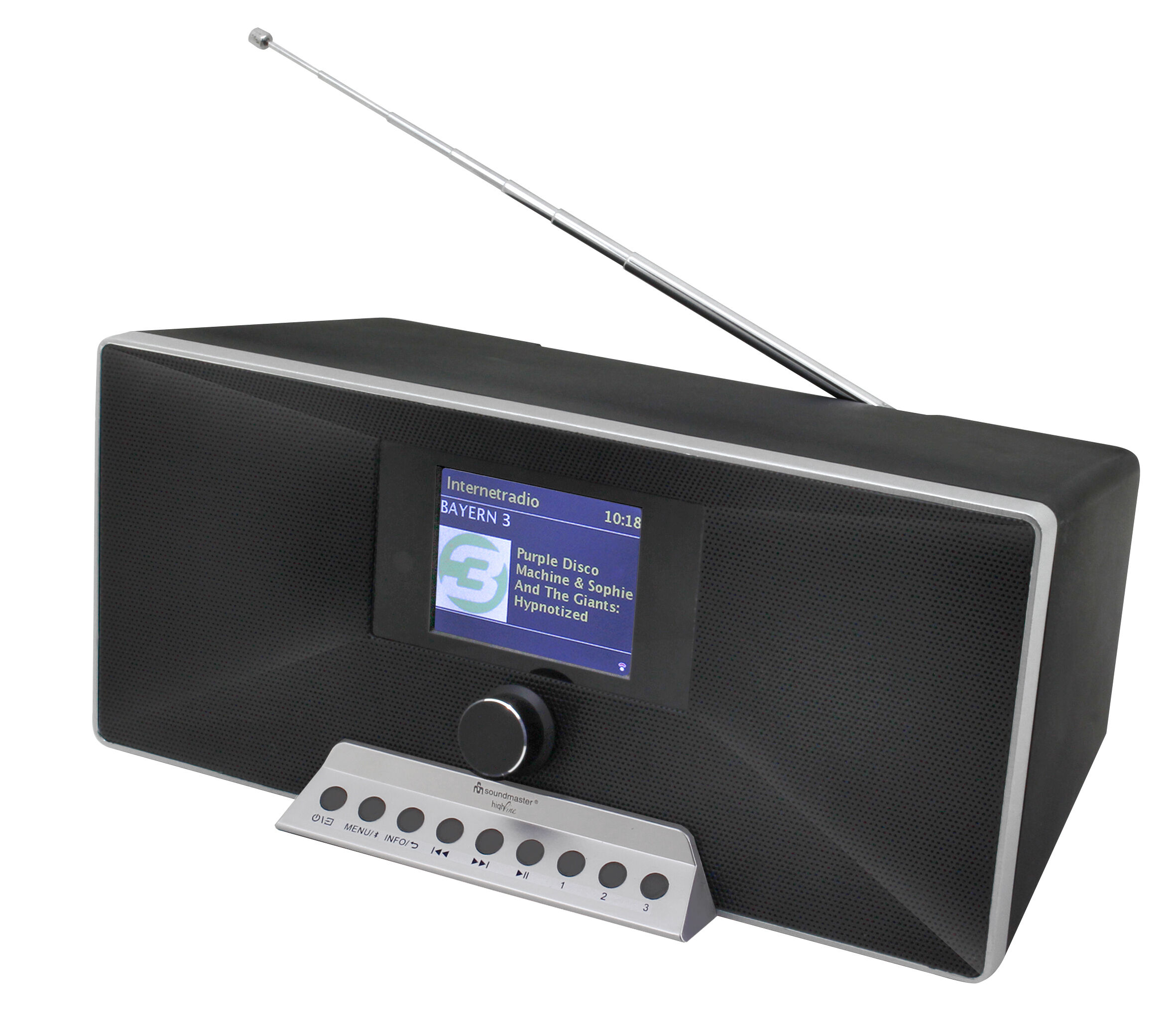 Soundmaster internet-, DAB+ radio met Bluetooth en App control