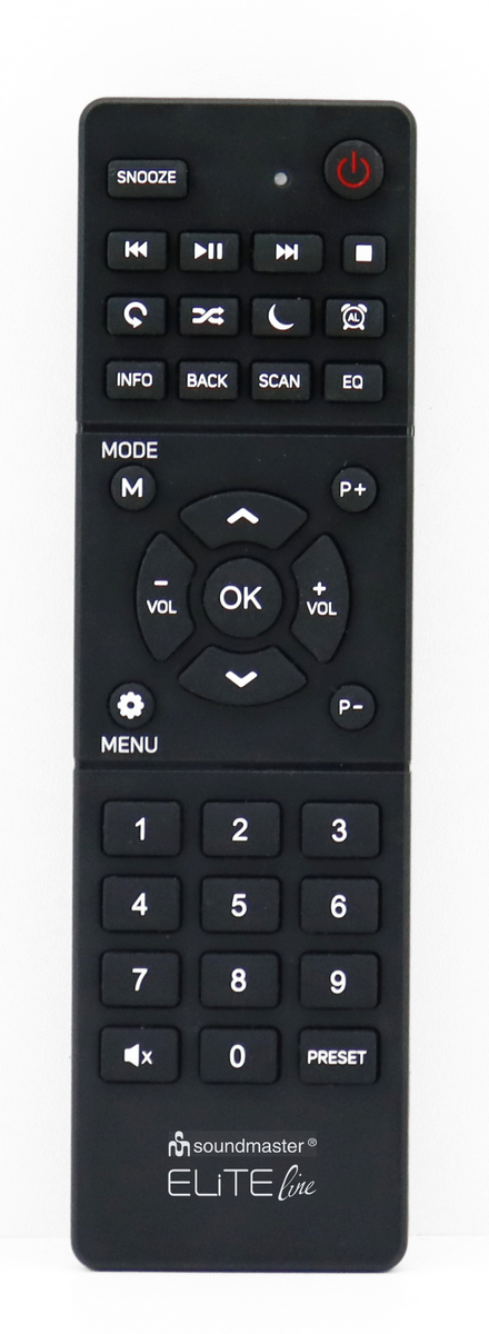 Soundmaster Elite Line DAB+, internetradio,WLAN, bluetooth, USB