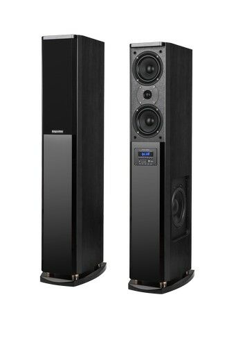 Krüger & Matz Passion 2.0 actieve speakersysteem incl. DAB+ black(2 colli; LI + RE speaker)
