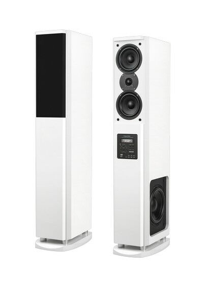 Krüger & Matz Passion 2.0 actieve speakersysteem incl. DAB+ white (2 colli; LI + RE speaker)