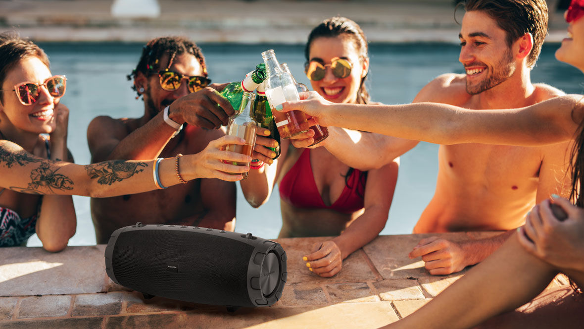 Krüger & Matz Explorer+ bluetooth speaker, black