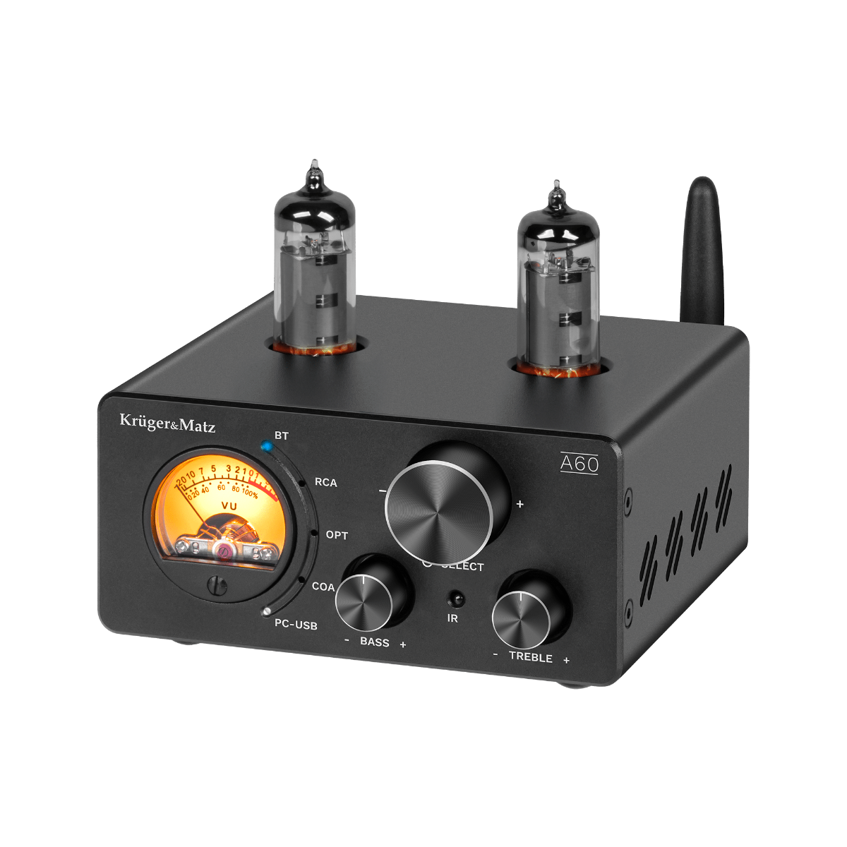 Krüger & Matz stereo buizenversterker model A60