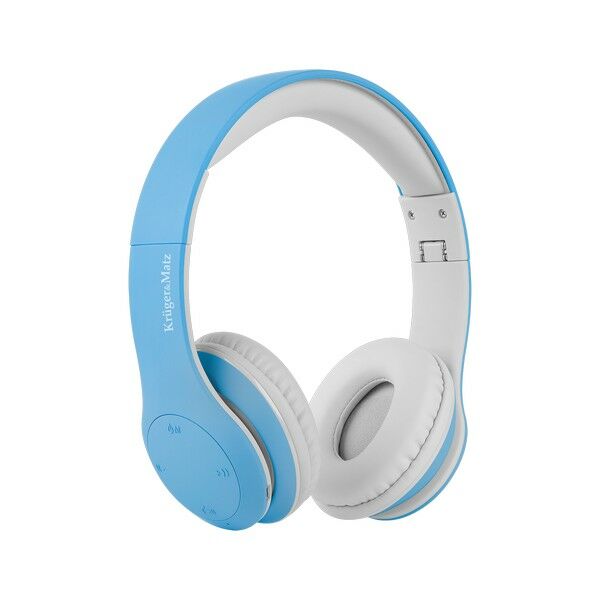 Krüger & Matz kinder bluetooth hoofdtelefoon blauw