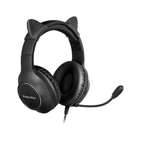 Krüger & Matz Kids gaming hoofdtelefoon black