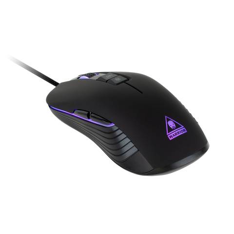 Krüger & Matz Warrior GM-60 gaming muis met verlichting, zwart