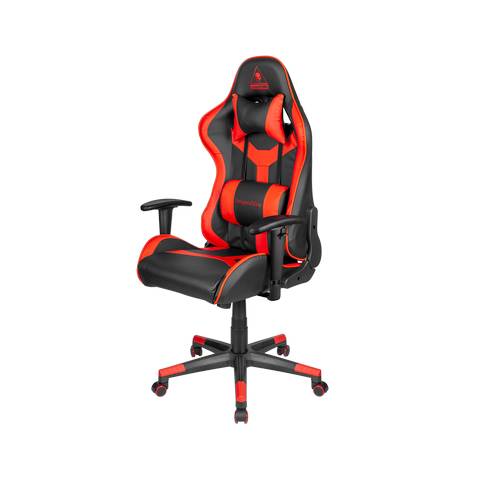 Krüger & Matz Warrior GX-100 Gaming stoel, rood-zwart