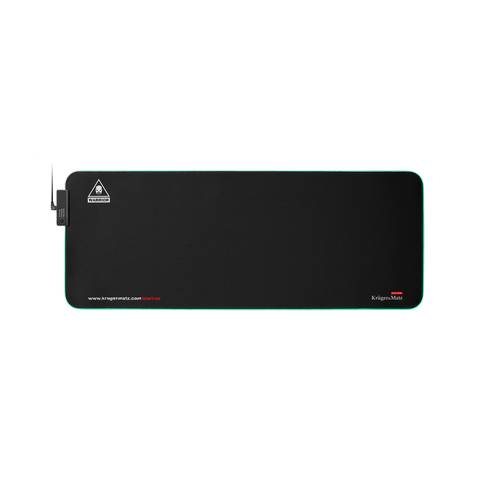 Krüger & Matz Warrior Gaming LED-mat XL voor muis+toetsenbord