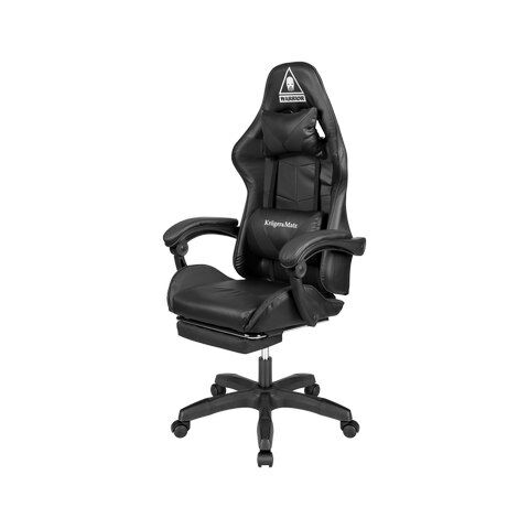Krüger & Matz Warrior GX-150 gamestoel zwart