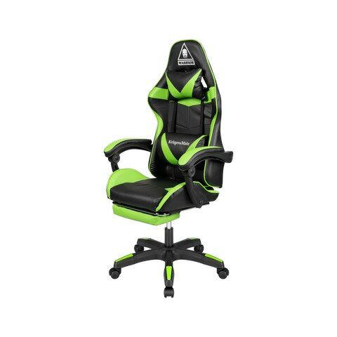 Krüger & Matz Warrior GX-150 gamestoel zwart / groen