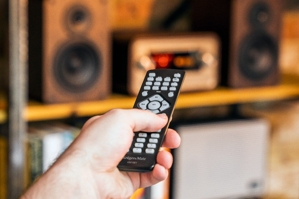 Krüger & Matz Micro systeem DAB+, CD, USB,  Bluetooth + NFC