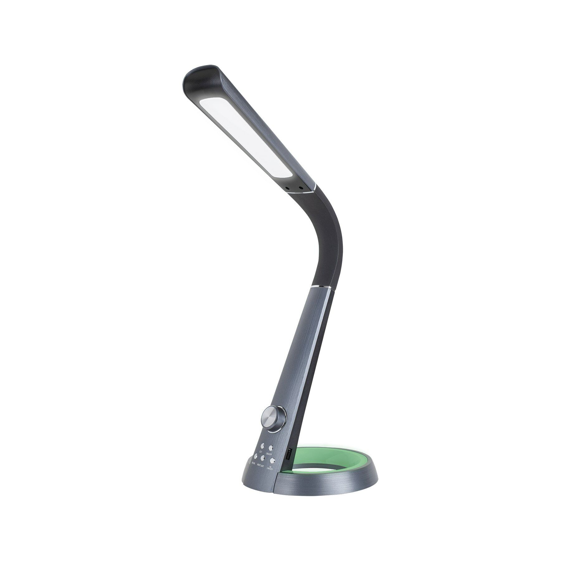 Rebel LED bureaulamp met USB charging