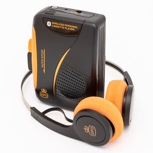 GPO Walkman met Bluetooth oranje