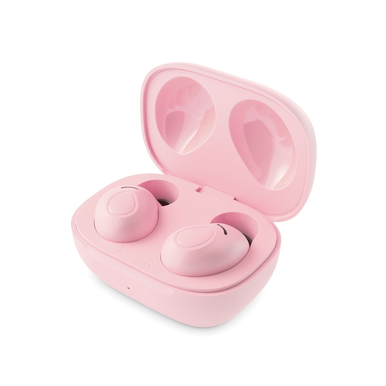 Ledwood MAGELLAN TWS earphones met superbass, roze