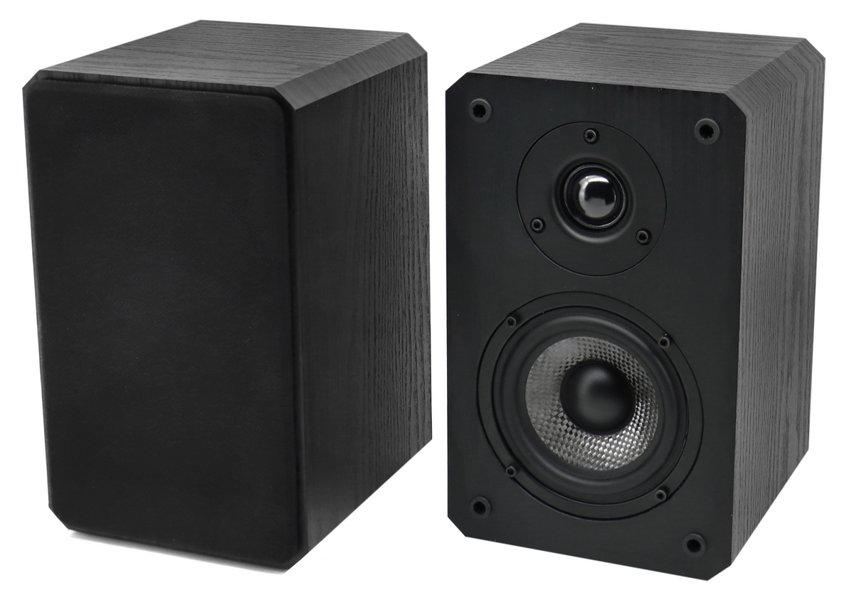 Soundmaster boekenplank luidsprekers 2 x 50 Watt