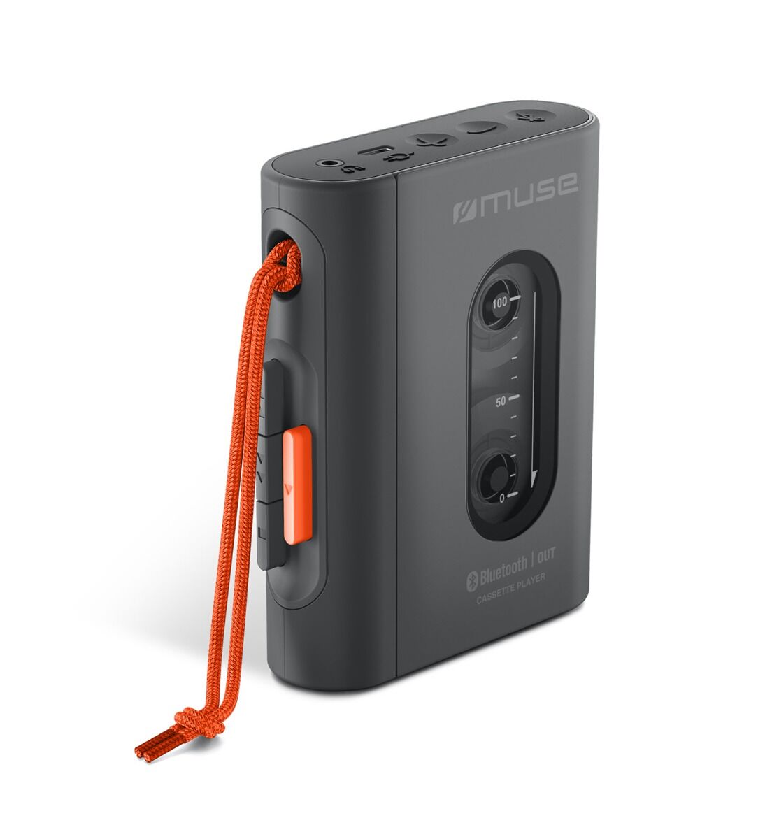 Muse draagbare Cassette-speler met bluetooth connectiviteit