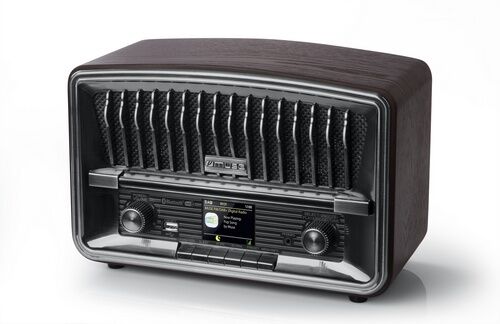 Muse DAB+/FM radio met bluetooth in vintage stijl