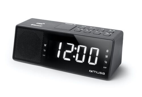 Muse wekkerradio met bluetooth en USB charging