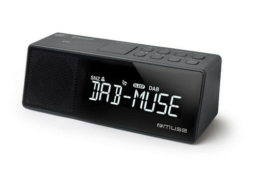 Muse wekkerradio DAB+, bluetoothen en USB charging