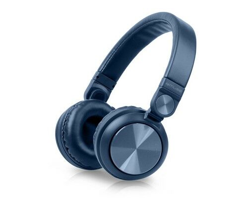 Muse bluetooth hoofdtelefoon blauw