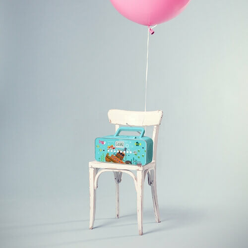 Muse Draagbare radio//USB/CD/MP3 speler kids versie blue