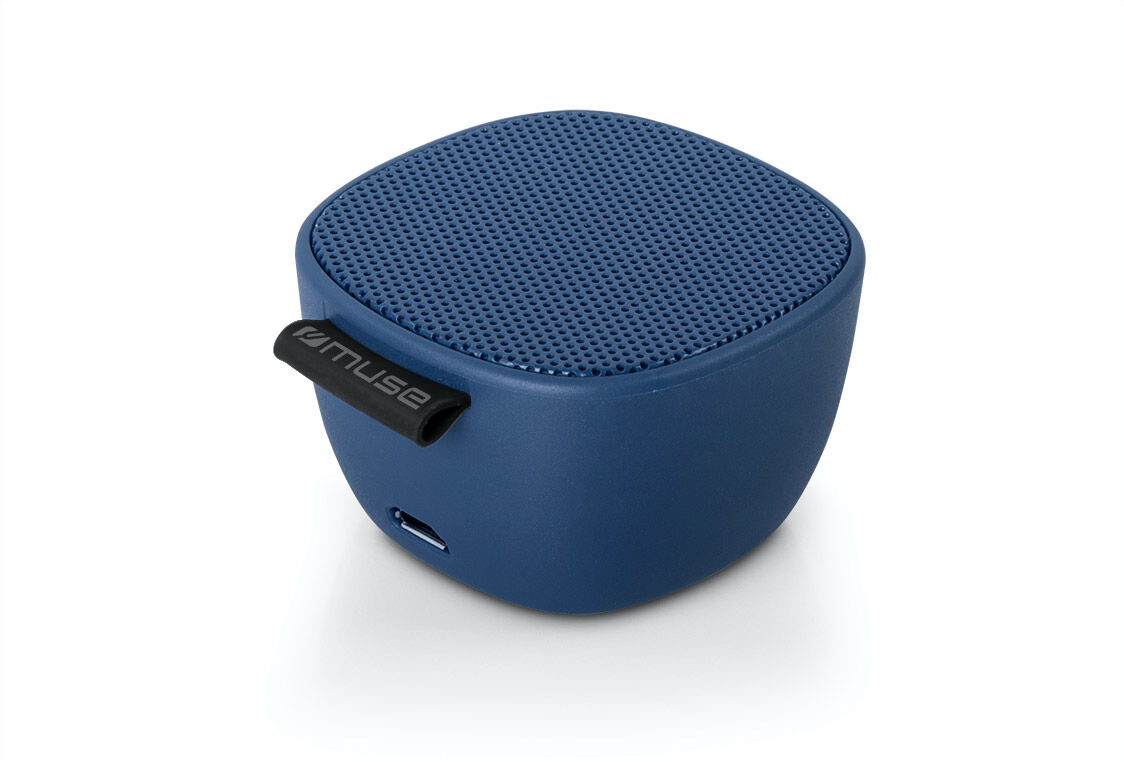 Muse compacte bluetooth luidspreker blauw