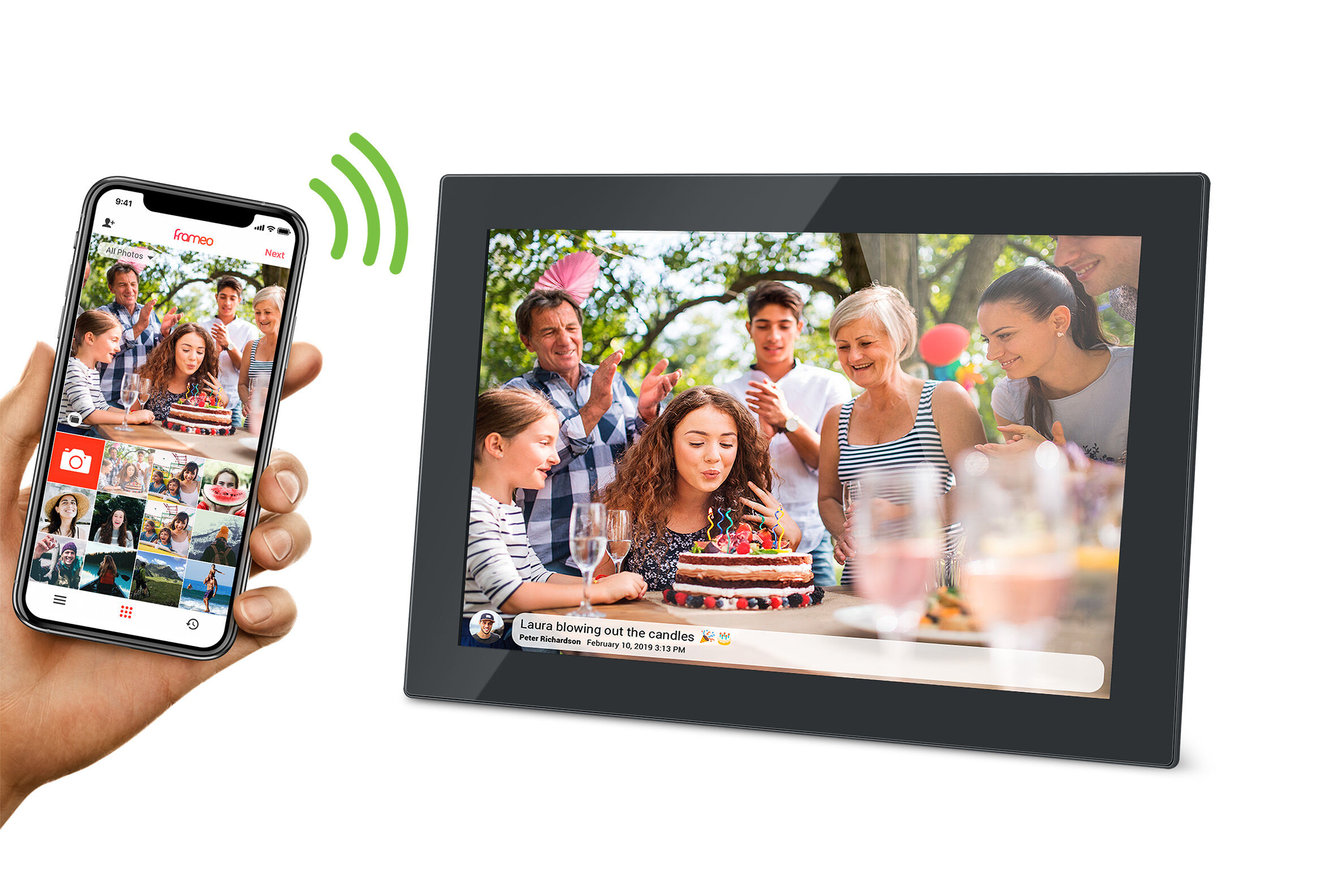 Muse WiFi fotolijst 10.1"