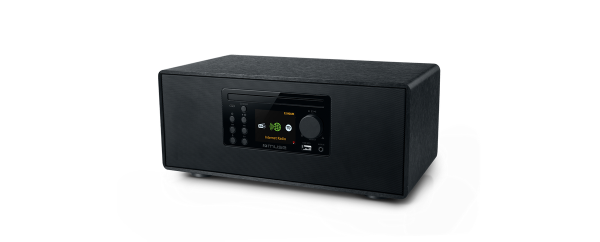 Muse Micro systeem Internet, DAB+, bluetooth, CD en USB