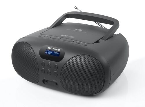 Muse Draagbare DAB+ Radio / CD-speler, zwart
