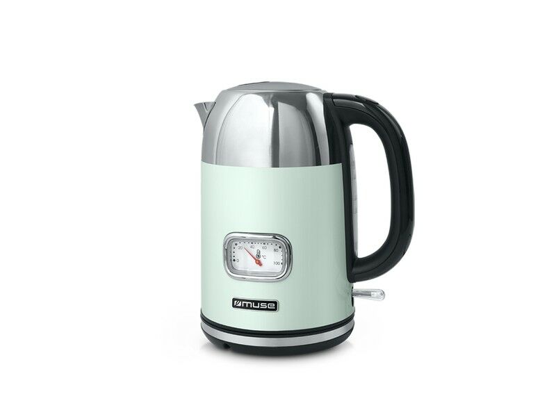 Muse elektrische waterkoker, 1,7 L, mint groen
