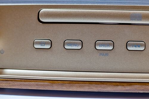 Soundmaster DAB+ radio, CD speler met bluetooth retro GOLD