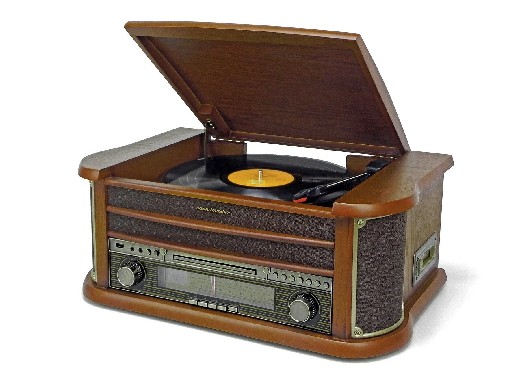 Soundmaster retro stereo music center