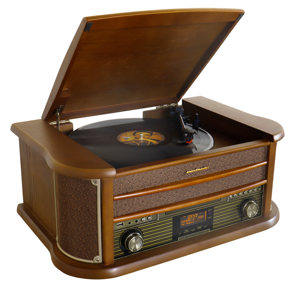 Soundmaster nostalgisch muziekcenter met DAB+ en bluetooth