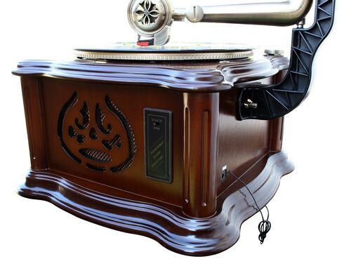 Soundmaster nostalgische music center met grammofoon