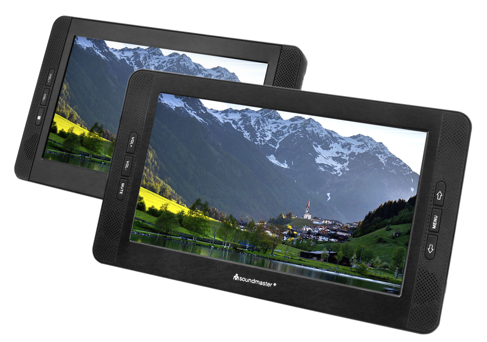 Soundmaster Portable DVD-speler 2 x 10,1” LCD-schermen