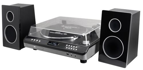 Soundmaster Elite Line platenspeler met DAB+ radio, CD en USB