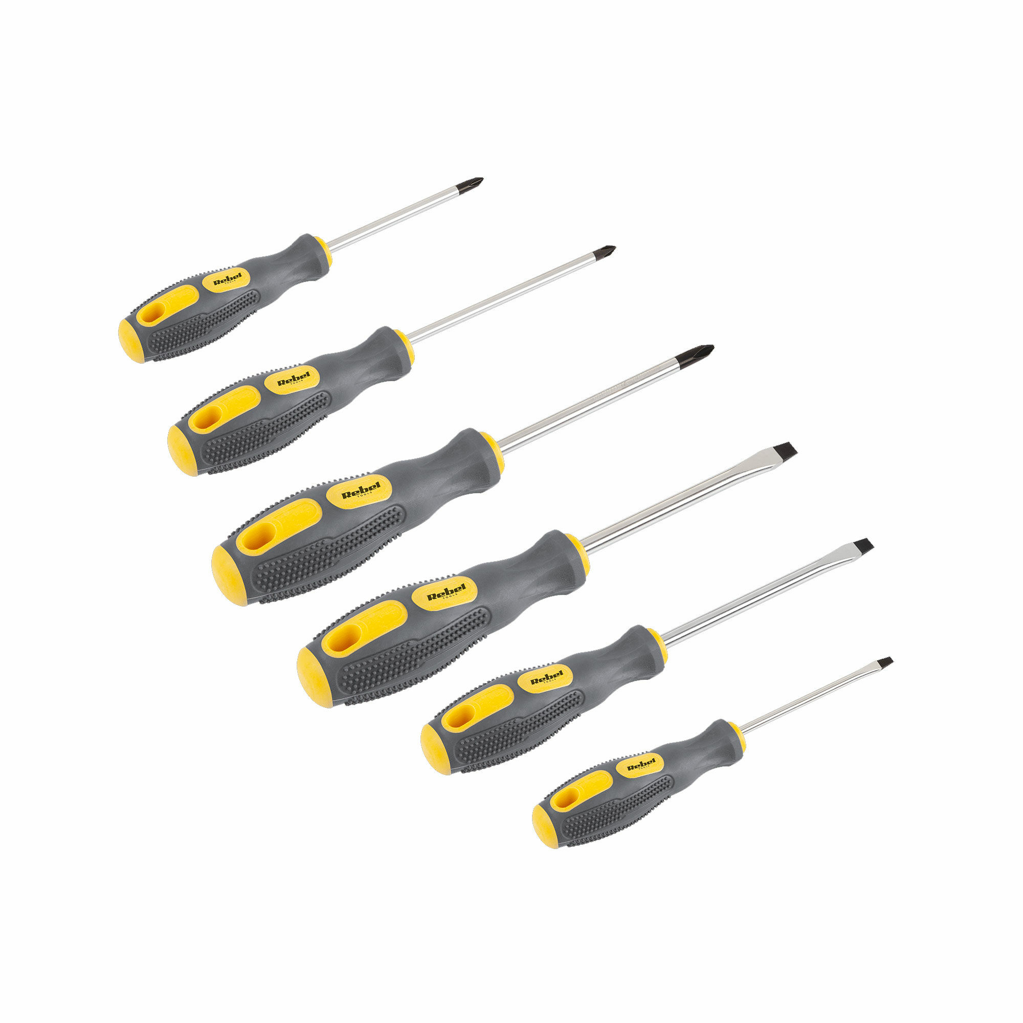 Rebel Schroevendraaierset 6-dlg