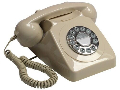GPO 746 telefoon klassiek jaren ‘70 sip geconfigureerd ivoor