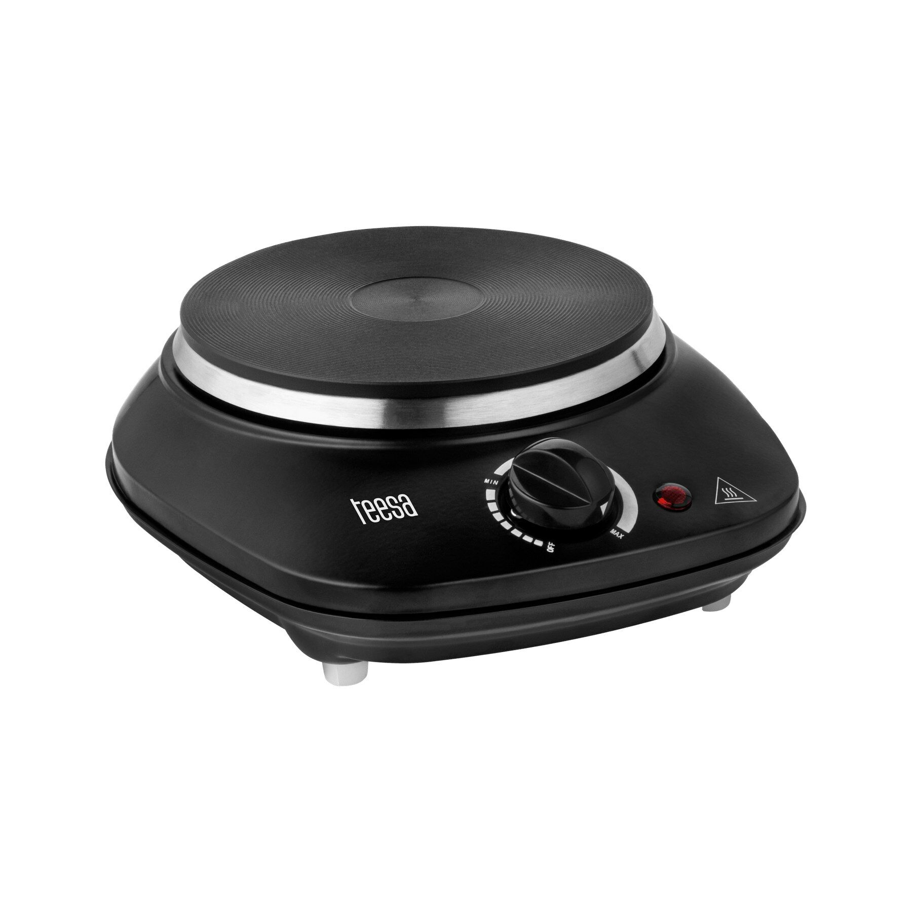 Teesa Elektrische kookplaat, 1-pits, 1.000 Watt