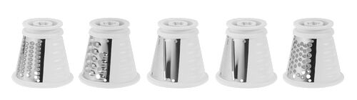 Teesa Vervangende set raspen voor de TSA3020, wit