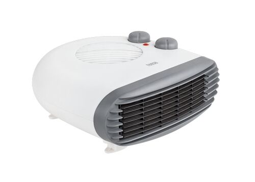 Teesa Ventilatorkachel plat, wit