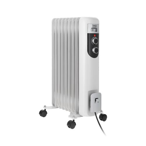 Teesa Elektrische radiator, olie gevuld, 2000W, 9 ribben